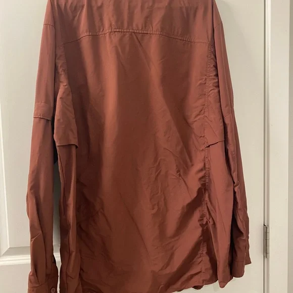 Columbia Omni Shade Vented Shirt Rust XXL - Picture 2 of 7